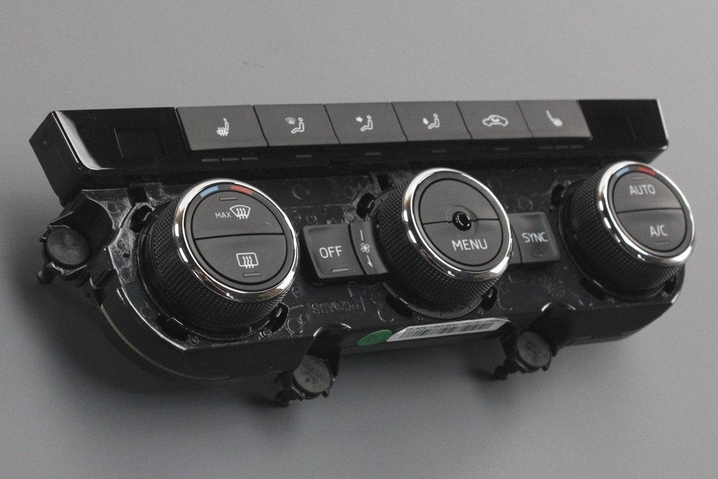 Skoda Octavia 2013-17 heated seat air-con control panel 5E0907044R YMS