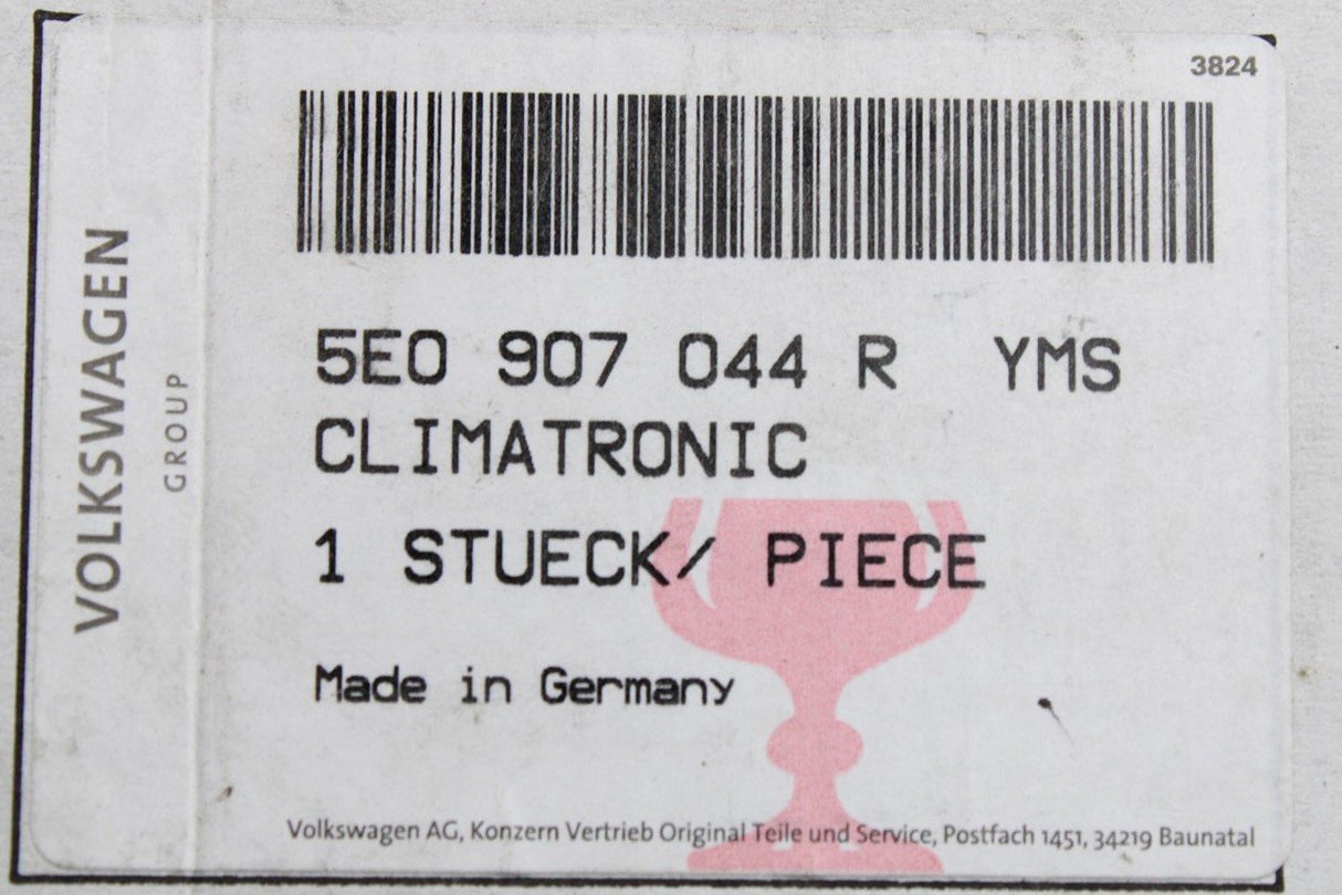 Skoda Octavia 2013-17 heated seat air-con control panel 5E0907044R YMS