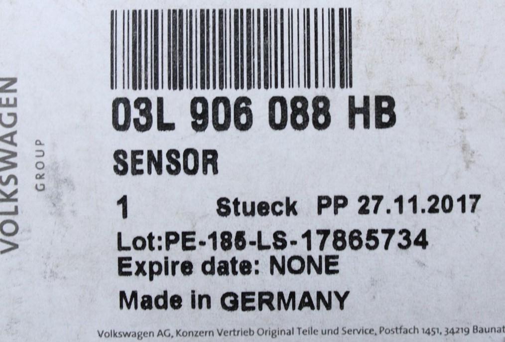 VW Crafter 2012-16 exhaust gas temperature sensor 03L906088HB