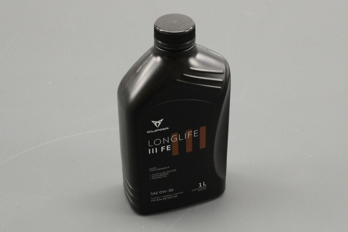 CUPRA high performance 0W-30 long life engine oil (1 litre) GS55545H2EUR