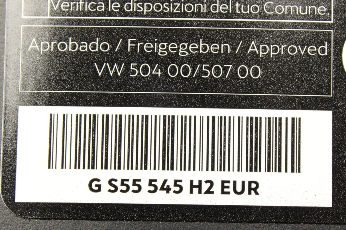 CUPRA high performance 0W-30 long life engine oil (1 litre) GS55545H2EUR
