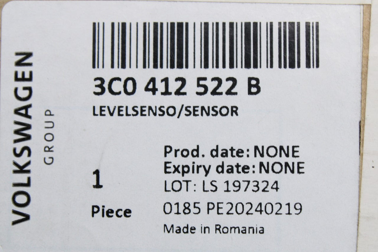 VW Golf MK6 Audi SEAT front ride height level sensor (right) 3C0412522B