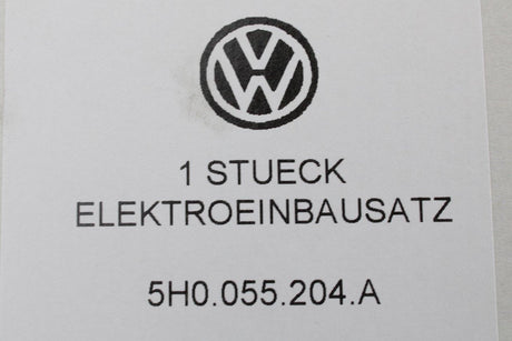 VW Golf MK8 Estate 2020-On fixed tow bar and electric kit 5H9092103