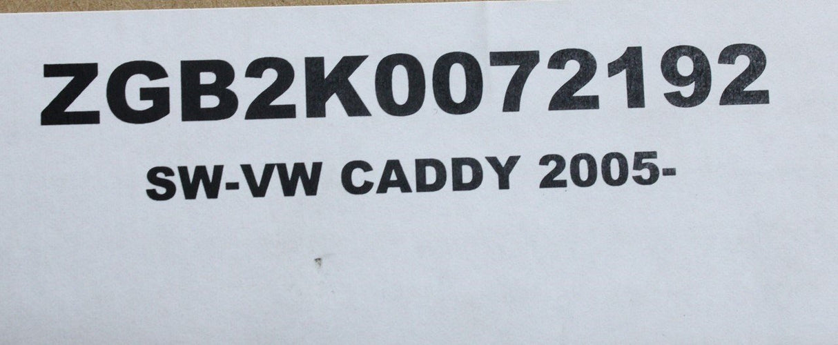 VW Caddy 2004-2020 accessory wind deflectors ZGB2K0072192