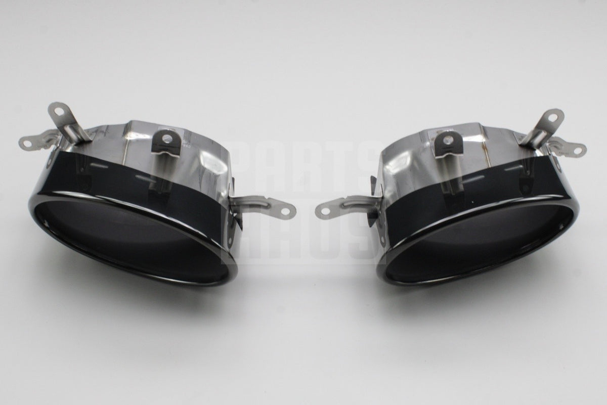 Audi RSQ8 2020-on 4.0 V8 exhaust tail pipe tips (left & right) 4M8253825/826D
