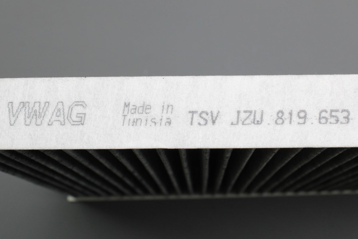 VW Polo 6N 6N2 Lupo Golf Audi Skoda SEAT pollen filter element JZW819653