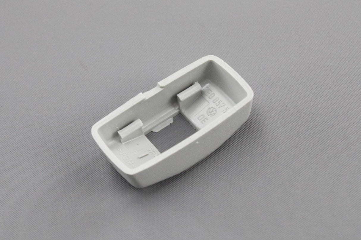 VW Transporter Amarok sun visor retainer cap cover (grey) 7E0857563 Y20