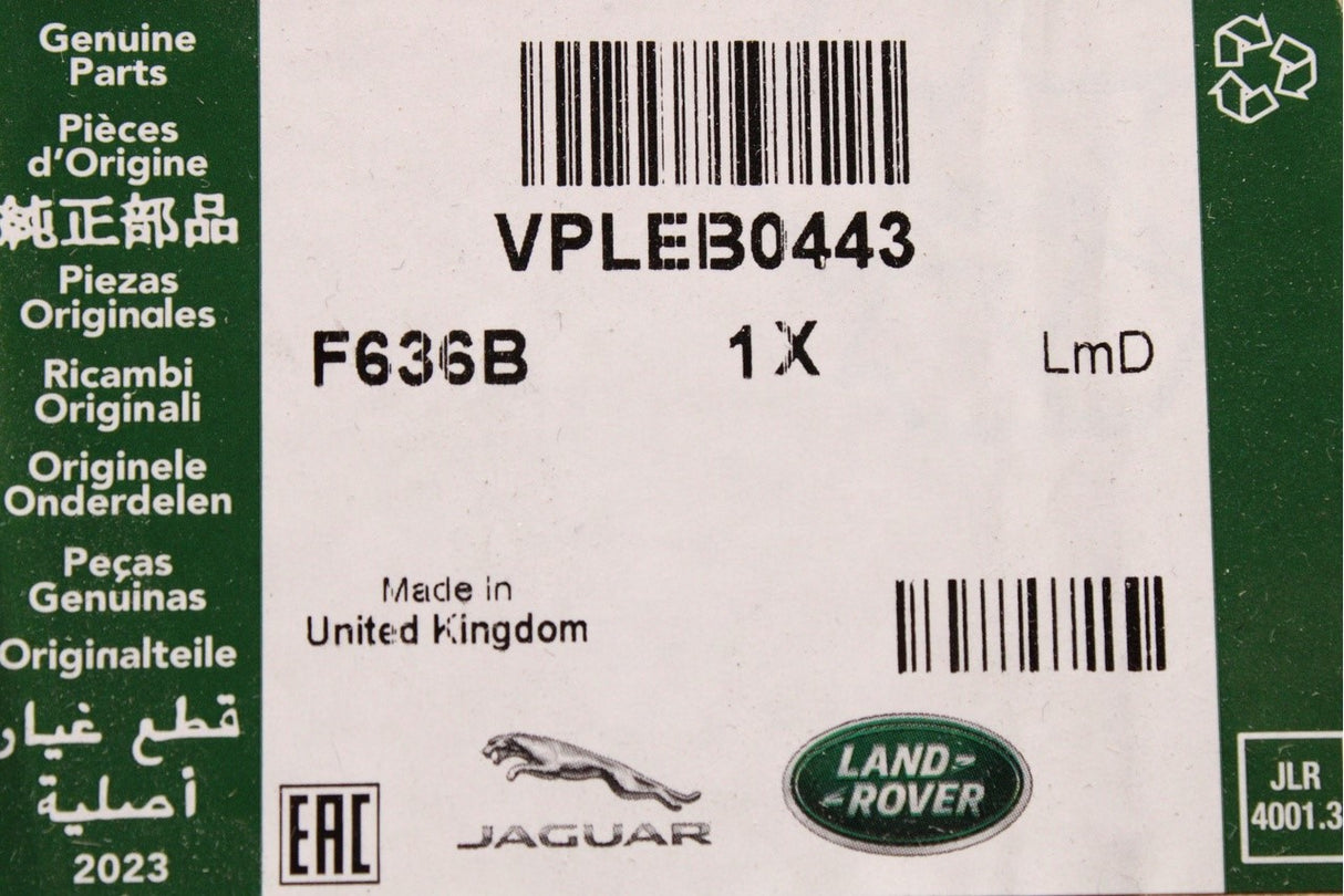 Land Rover Defender 2020-on front bumper winch cover end caps VPLEB0443