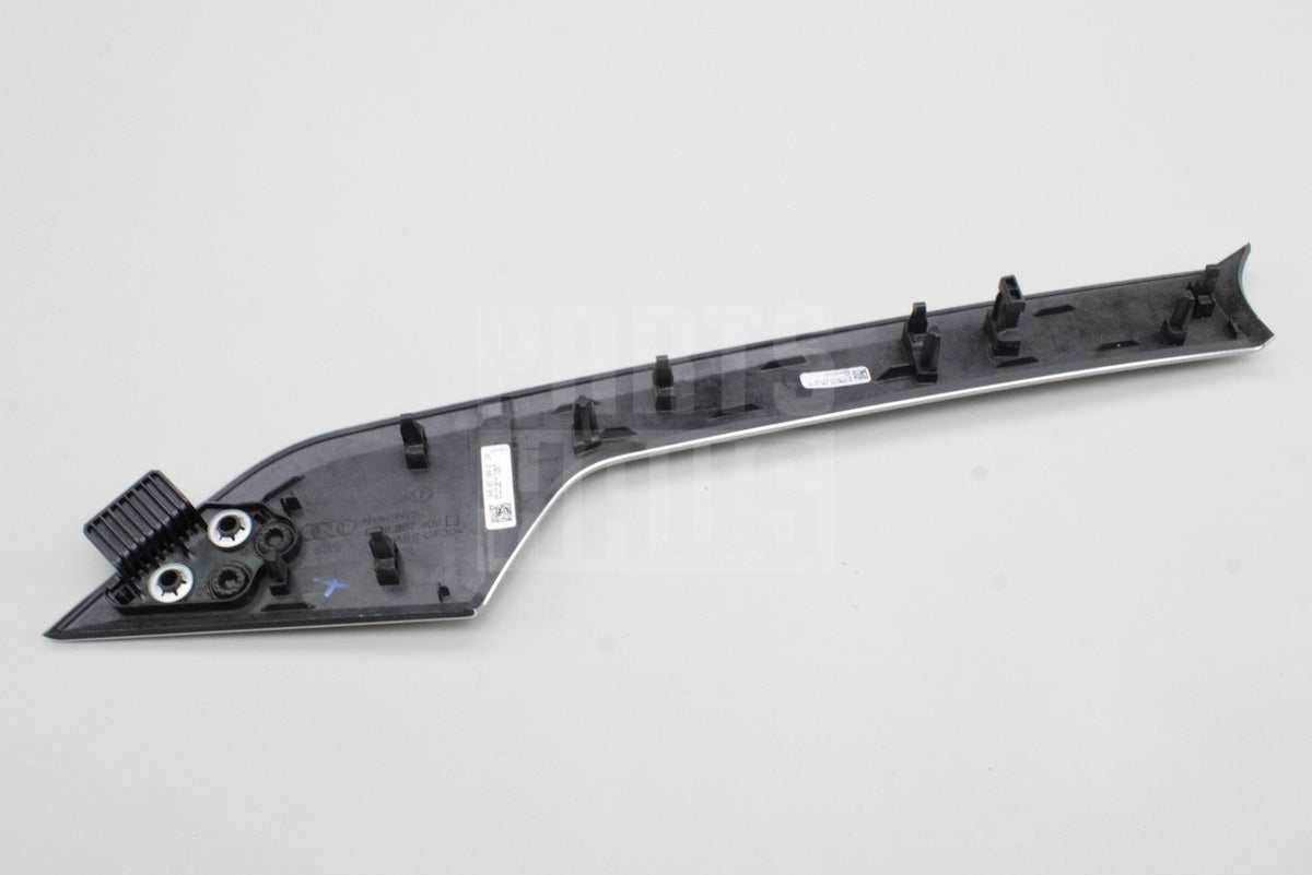 Audi A5 S5 front door card trim panels (left & right) 8W6867409/10Q 1NK