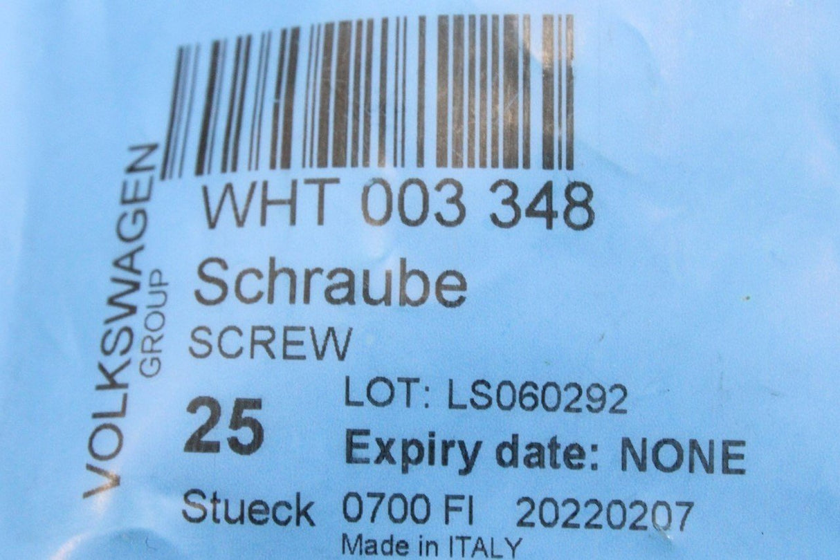 VW Audi Skoda SEAT hexagon socket oval head bolt M8x14 WHT003348