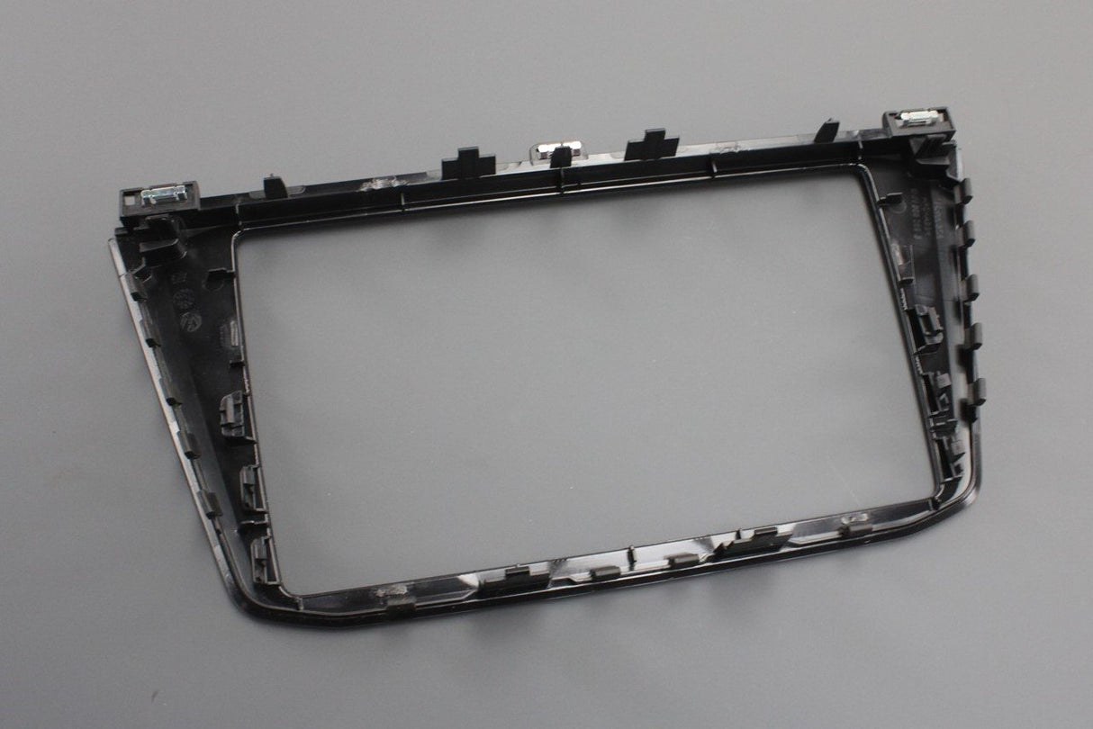 VW Tiguan Allspace head unit surround trim black metallic 5NN858069B WQD