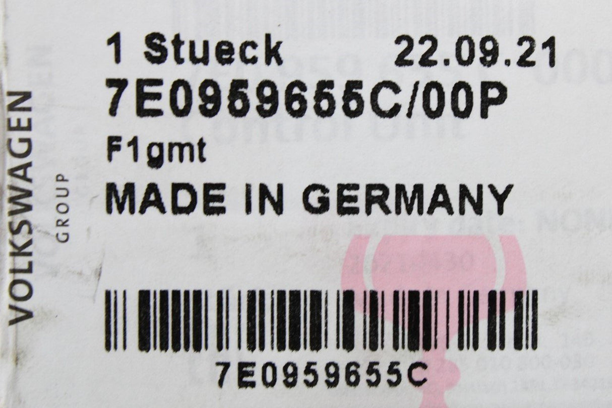 VW Transporter T5.1 2010-2015 control unit for airbag 7E0959655C 00P