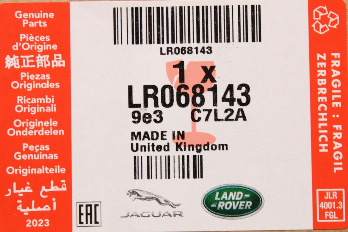 Range Rover Evoque L538 2012-2018 wing mirror housing (right) LR068143
