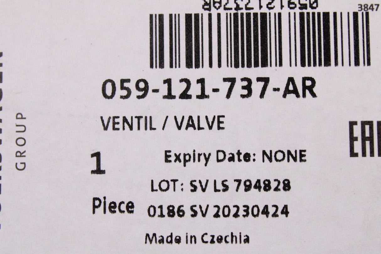 VW Touareg Audi A4 A5 Q5 coolant regulating valve (3.0 TDI) 059121737AR
