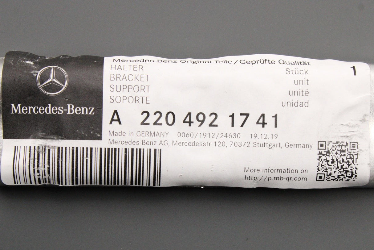 Mercedes-Benz S-Class W220 exhaust system bracket A2204921741