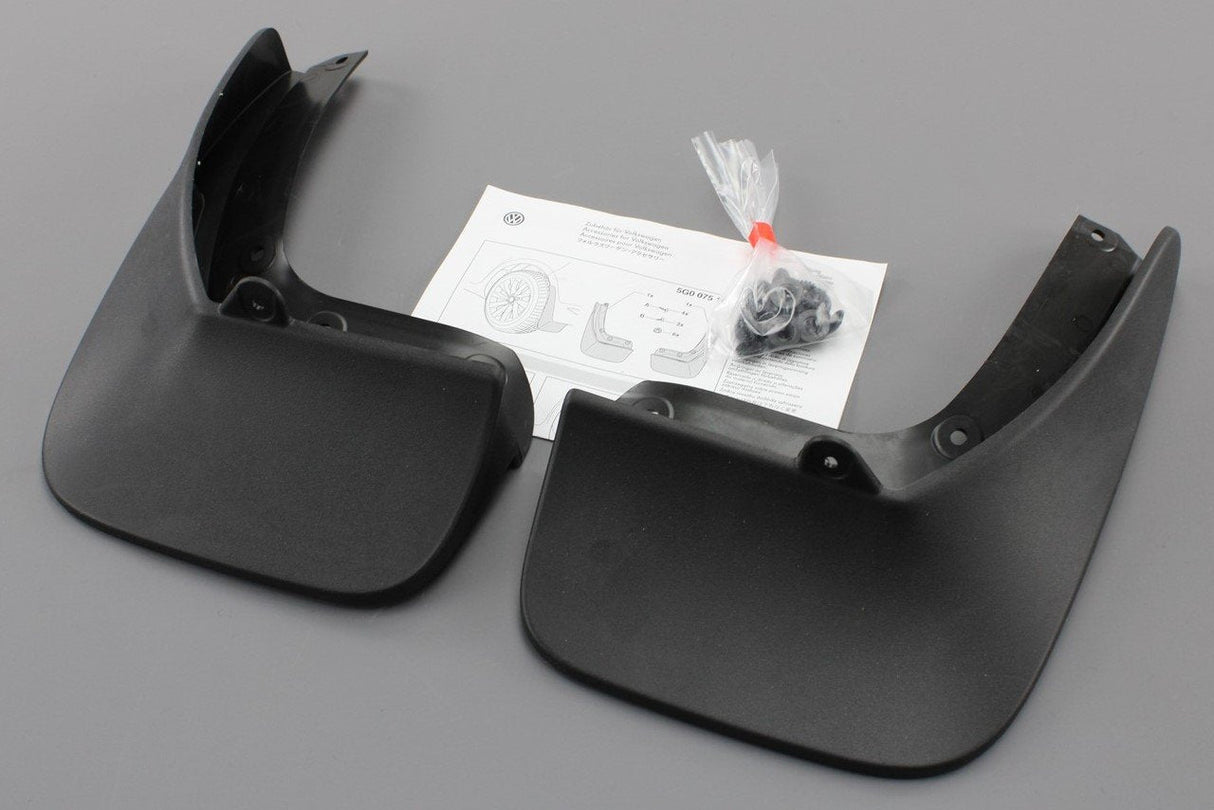 VW Golf MK7 2013-16 accessory rear mud flaps set 5G0075101