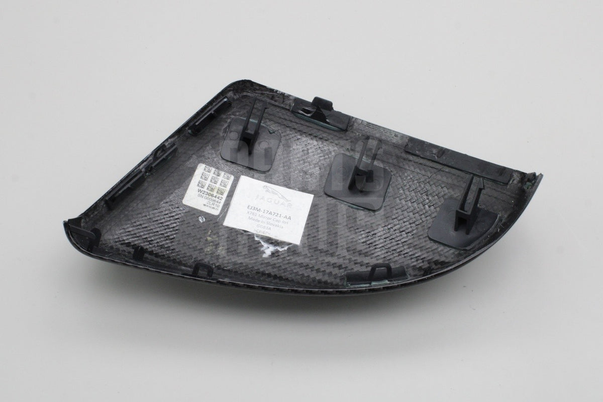Jaguar E-Pace 17-on F-Pace carbon fibre wing mirror cap (right) T4A12340