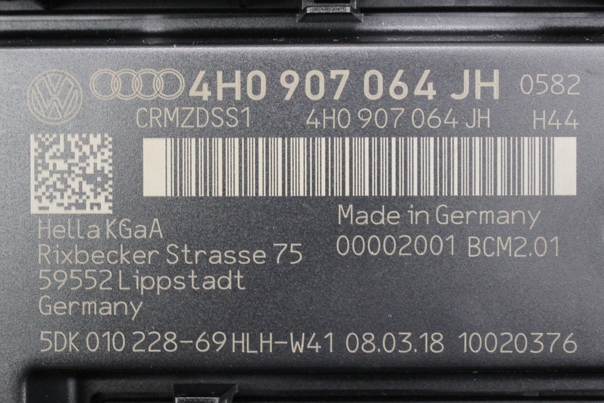 VW Touareg Audi A6 2011-2018 convenience system control unit 4H0907064JH