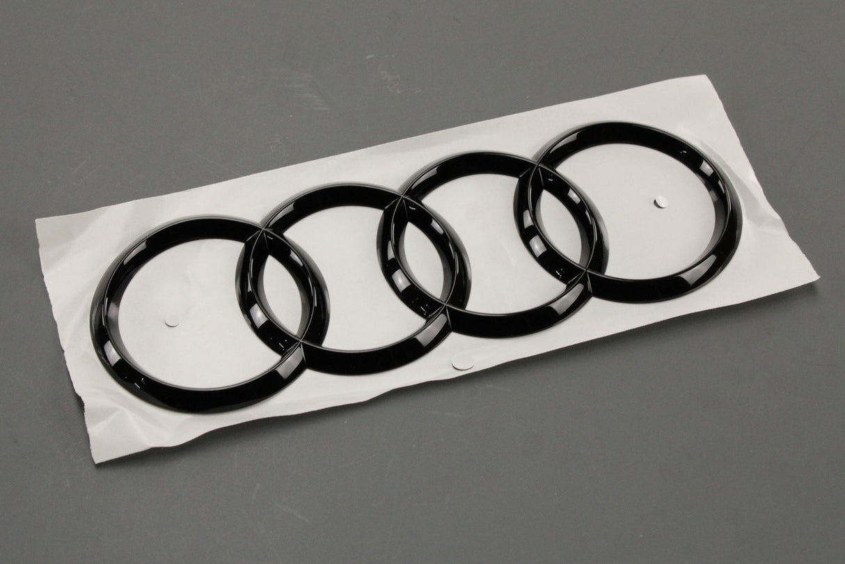 Audi A7 S7 2019-on Audi rings badge emblem black (rear) 4K8071802