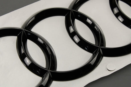 Audi A7 S7 2019-on Audi rings badge emblem black (rear) 4K8071802