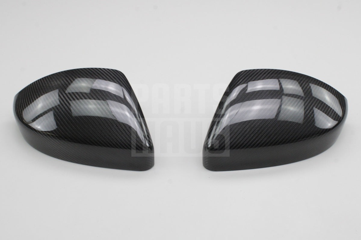 Jaguar E-Pace 17-on F-Pace carbon fibre wing mirror caps set T4A12340/41