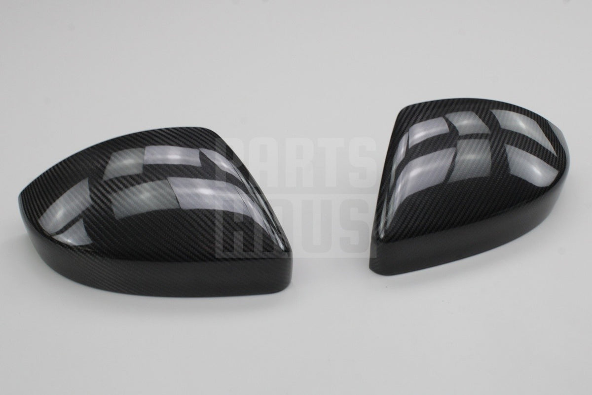 Jaguar E-Pace 17-on F-Pace carbon fibre wing mirror caps set T4A12340/41