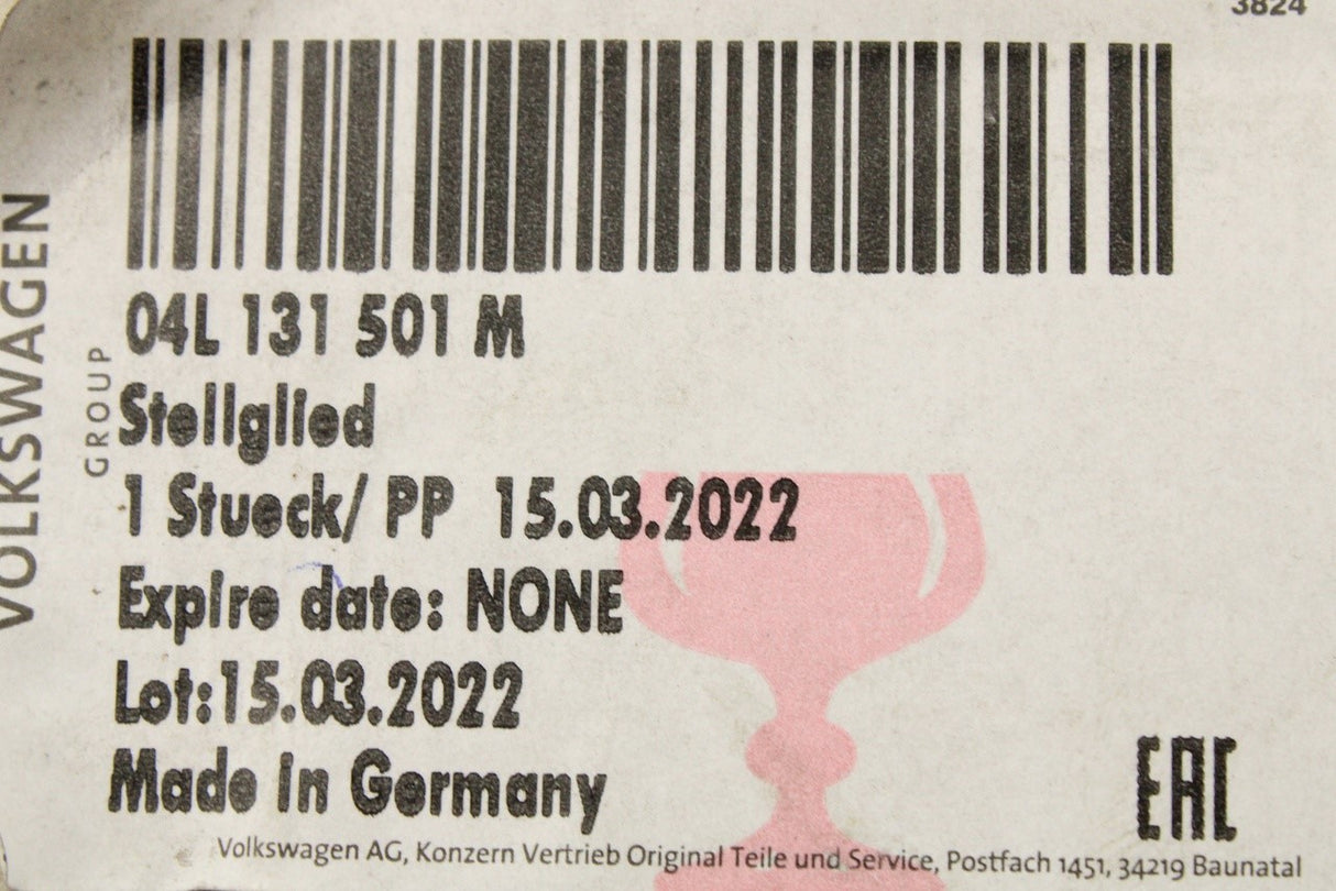 VW Golf MK7.5 Audi A3 Q3 Skoda SEAT 14-on EGR valve (2.0 TDI) 04L131501M