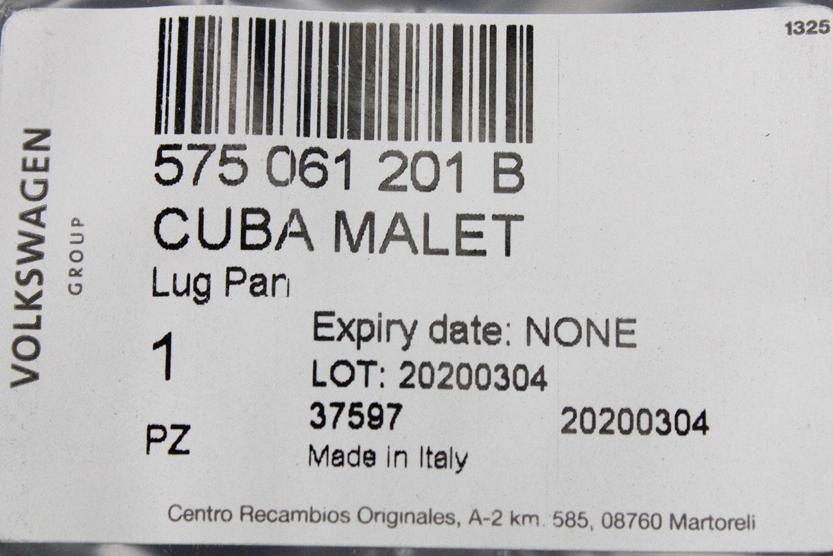 SEAT Ateca 2017-20 boot luggage compartment liner mat 575061201B