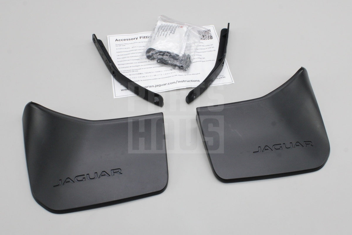 Jaguar I-Pace 2018-on accessory mud flaps (rear) T4K1104