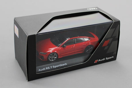 Audi RS7 Sportback 2019 1:43 model car in Tango Red 5011917031