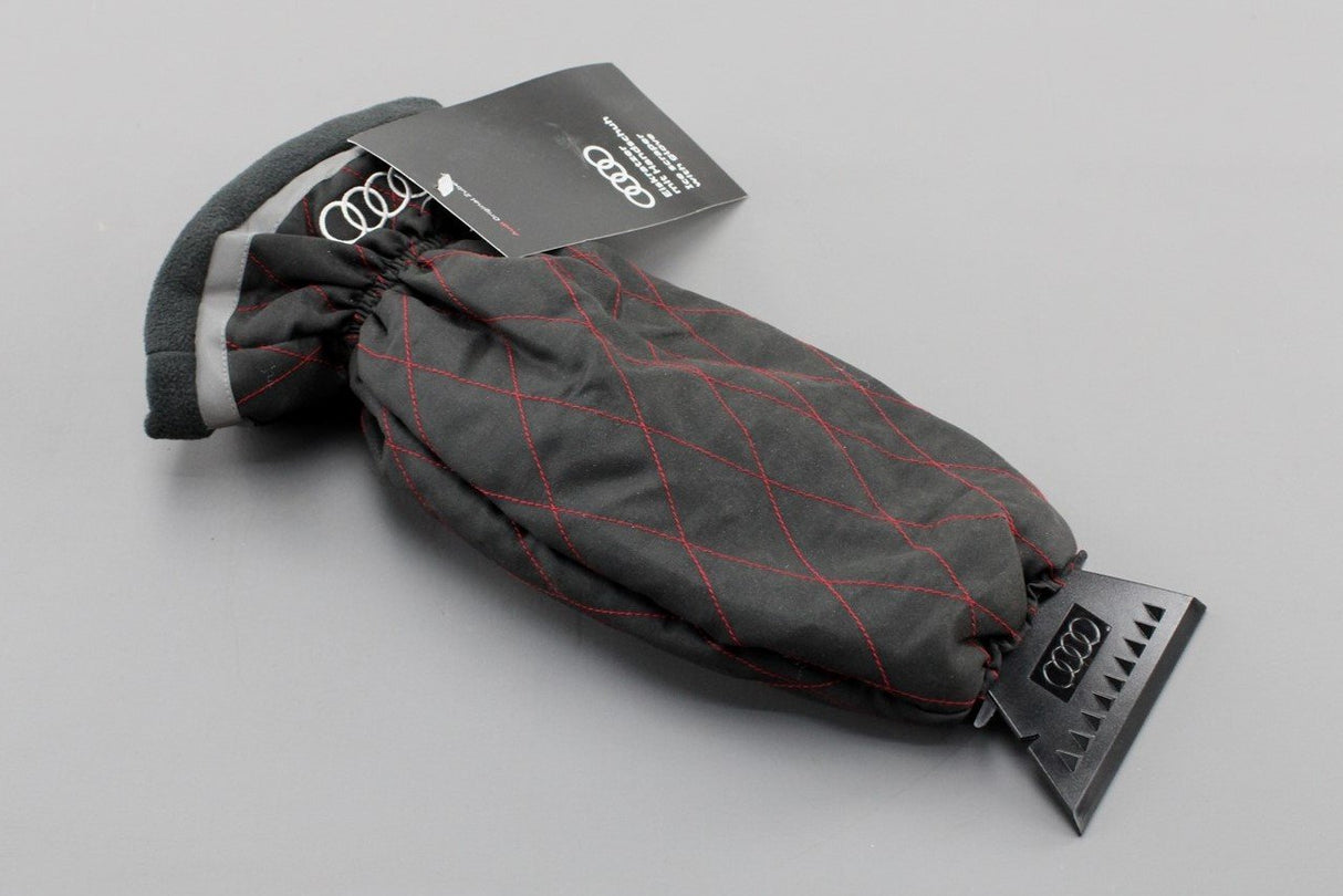 Audi Windscreen ice scraper with thermal glove mitt 80A096010D