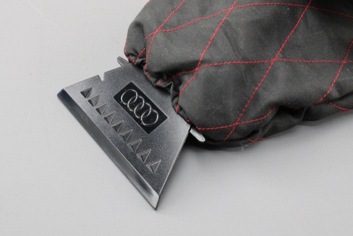 Audi Windscreen ice scraper with thermal glove mitt 80A096010D
