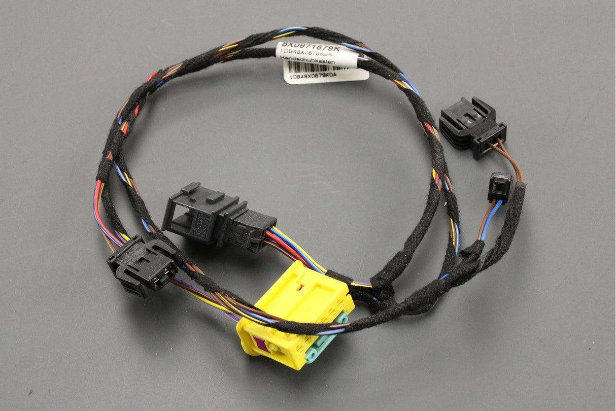 Audi A1 2011-2014 dash panel box wiring harness set 8X0971679K