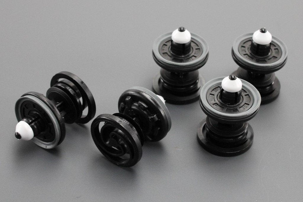 VW Audi Skoda SEAT interior trim panel fixing clips (x5) 7L6868243