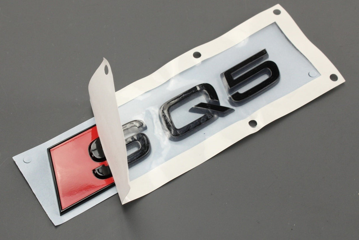 Audi SQ5 2018-on black "SQ5" logo badge emblem (rear) 80A071804