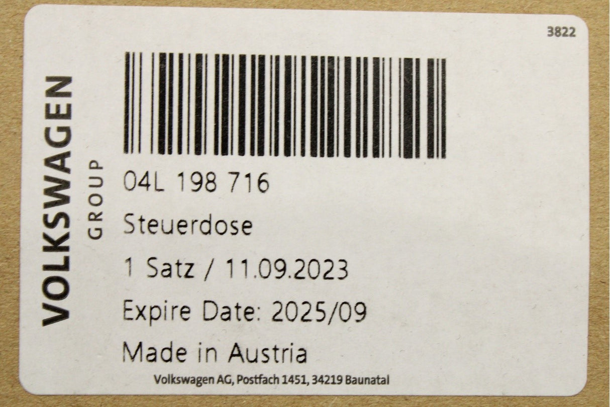 VW Audi Skoda SEAT 2.0 TDI turbocharger actuator repair kit 04L198716