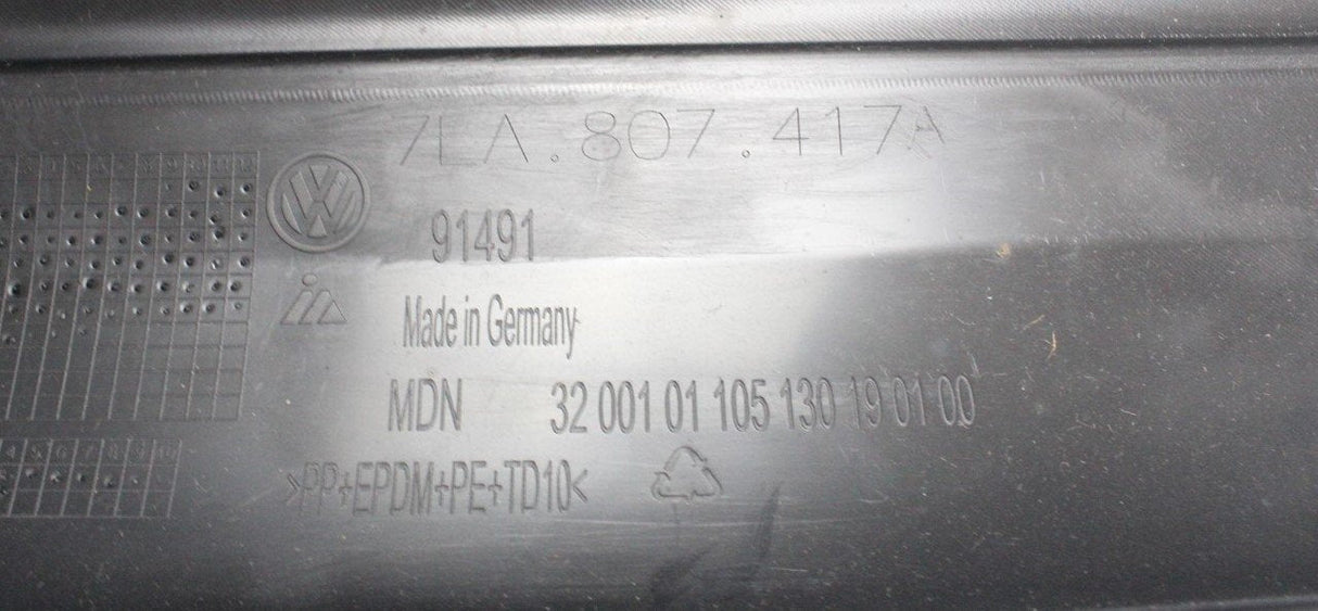 VW Transporter T6 T6.1 16-on rear bumper cover (tailgate) 7LA807417A GRU