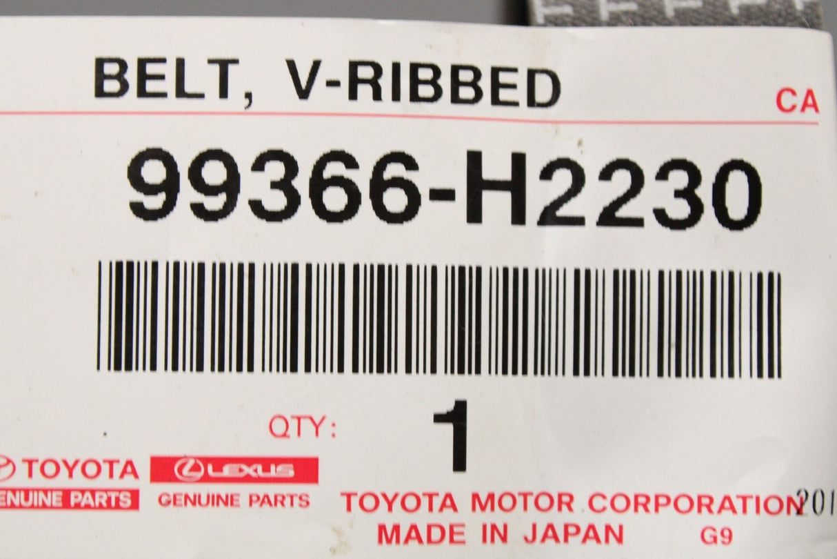 Lexus SC430 2001-2010 auxiliary v-belt 99366-H2230