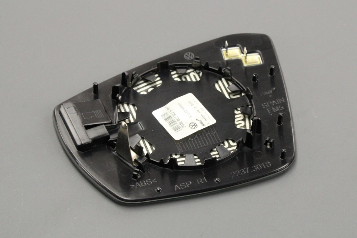 VW T-Cross 2019-on side assist wing mirror glass (right) 2GM857522F