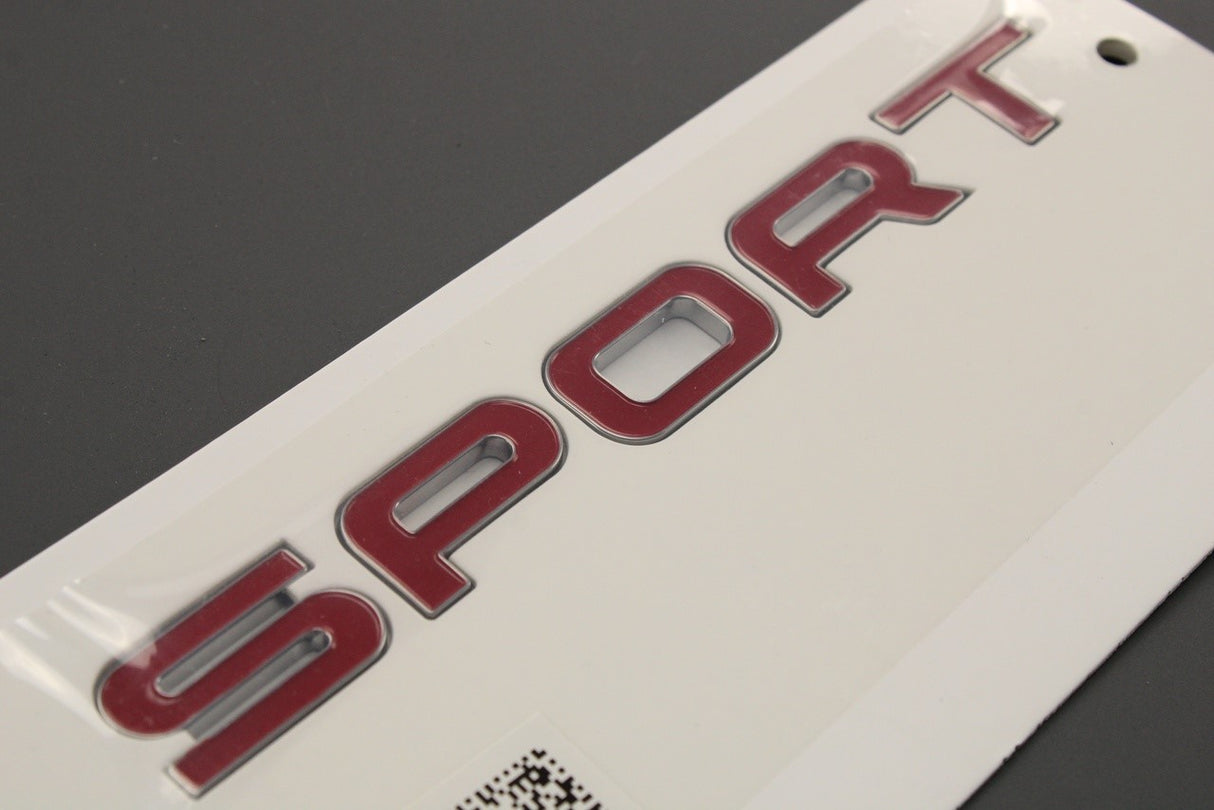 Range Rover Sport 2014-2022 'Sport' badge emblem (rear) LR096094