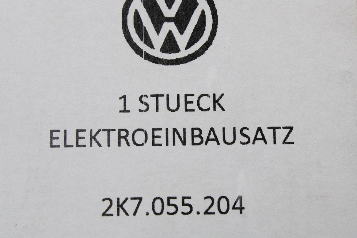 VW Caddy 2020-2022 tow bar electrics installation kit (13-pin) 2K7055204