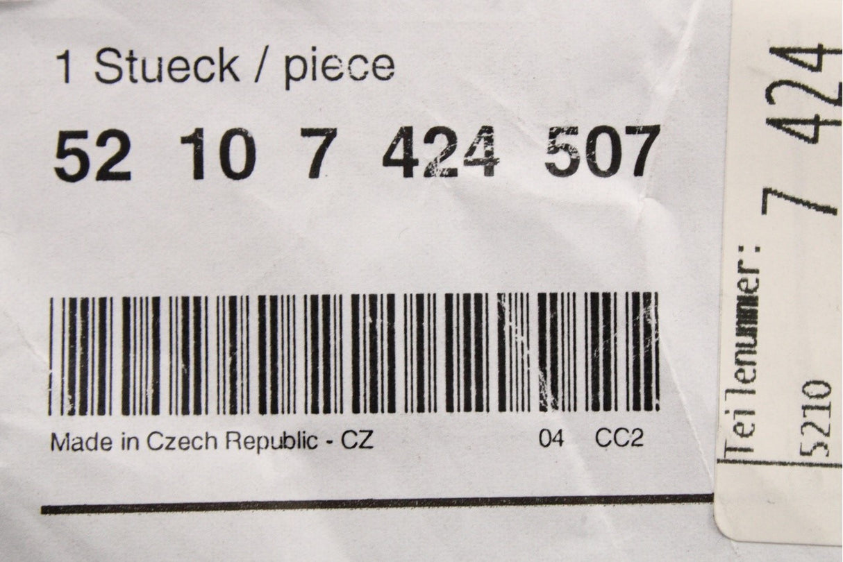 BMW X7 G07 18-22 front seat thigh bolster adjust mechanism 52107424507