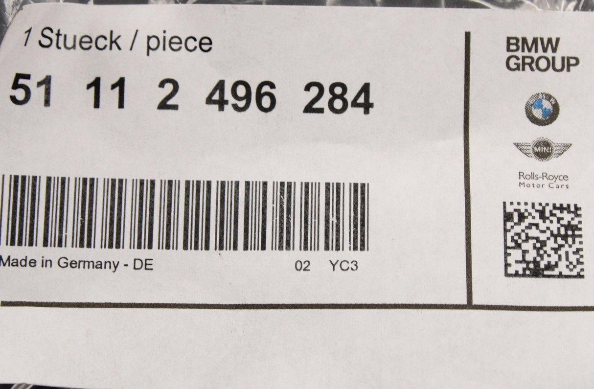 BMW E39 M-sport M5 1995-2004 fog light surround trim (right) 51112496284