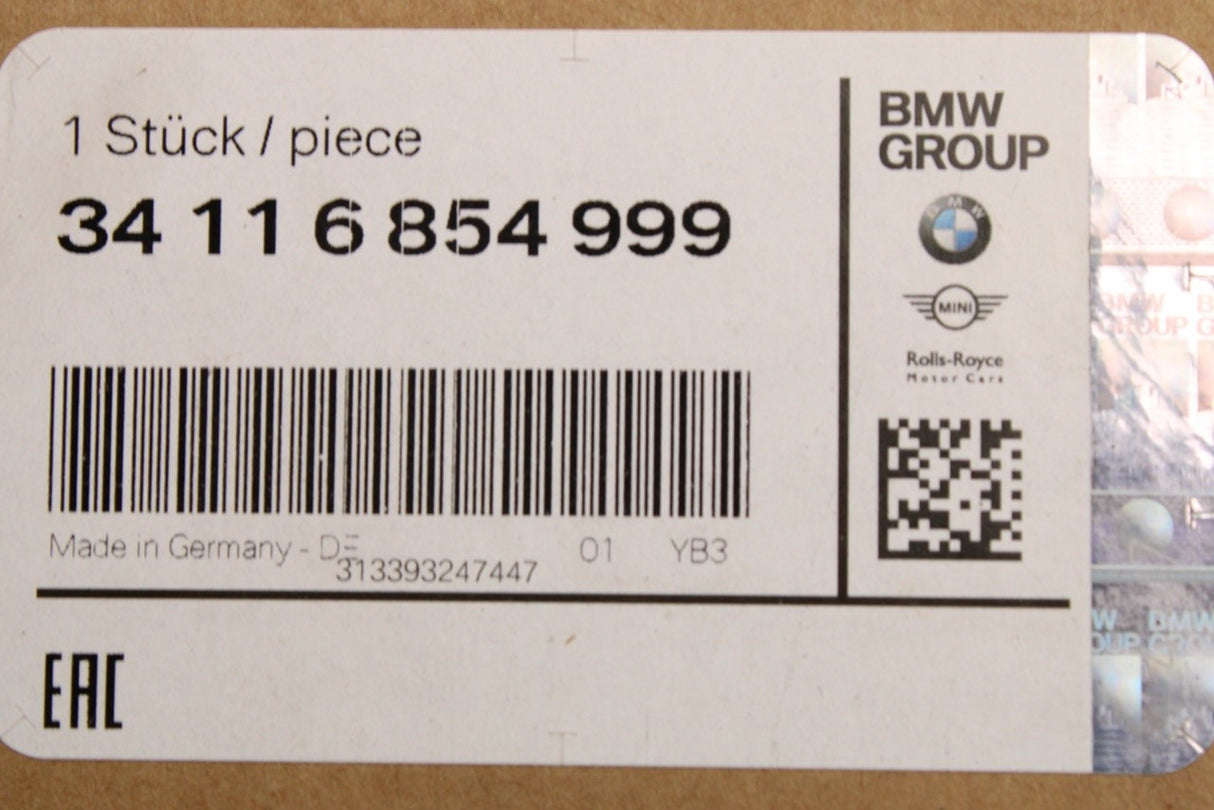 BMW 123d 130i 320d 325d 325i 330d X1 front brake discs (x2) 34116854999