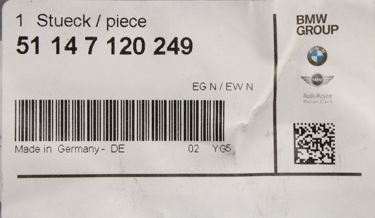 BMW 3 Series E91 2005-2011 '318d' badge lettering 51147120249