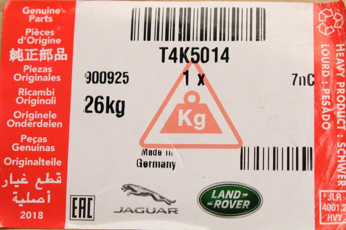 Jaguar I-Pace 2018-25 350mm brake discs set (front) T4K5014