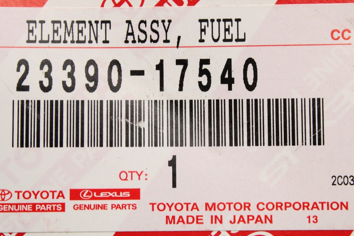 Toyota Land Cruiser 2007-on fuel filter element 23390-17540