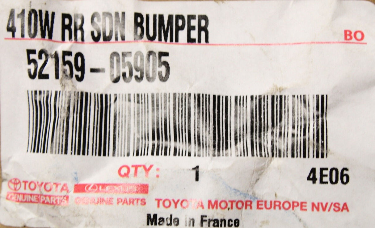 Toyota Avensis 2008-2018 bumper (rear) 52159-05905