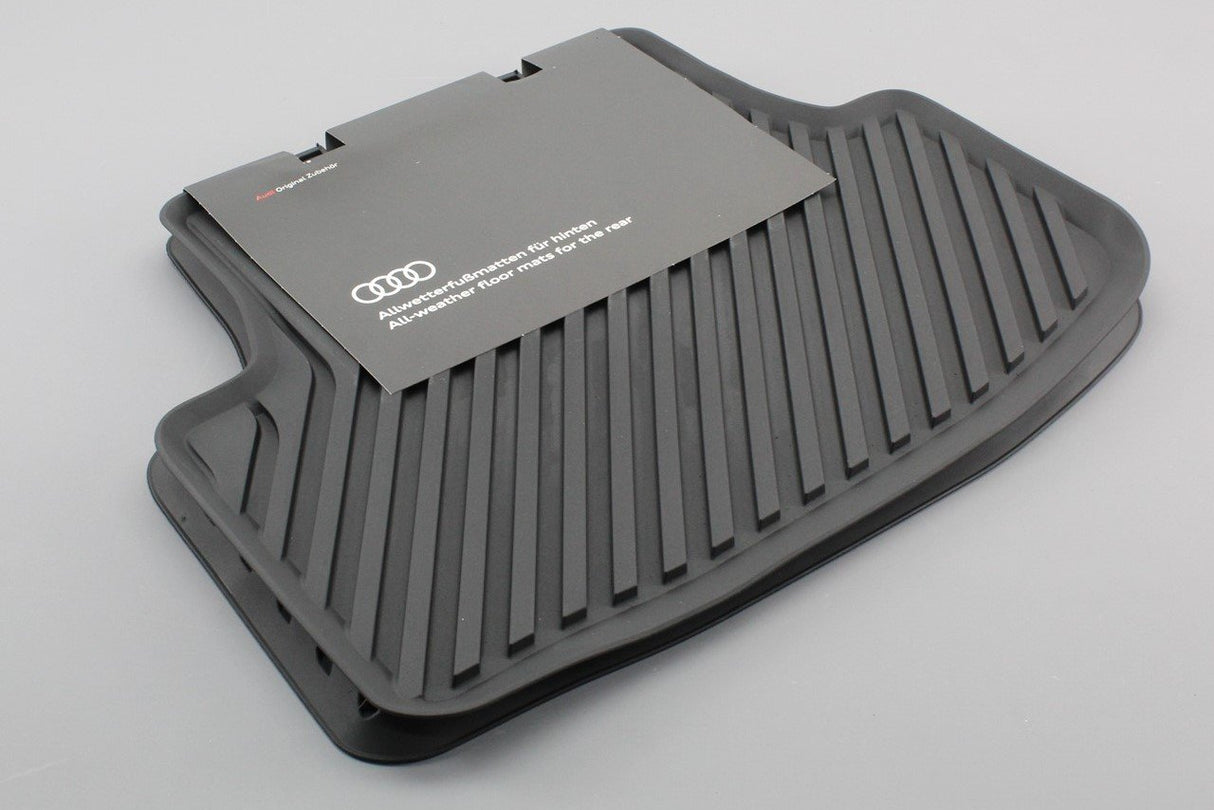 Audi A3 S3 RS3 8Y 2020-on rubber floor mats (rear) 8Y4061511 041