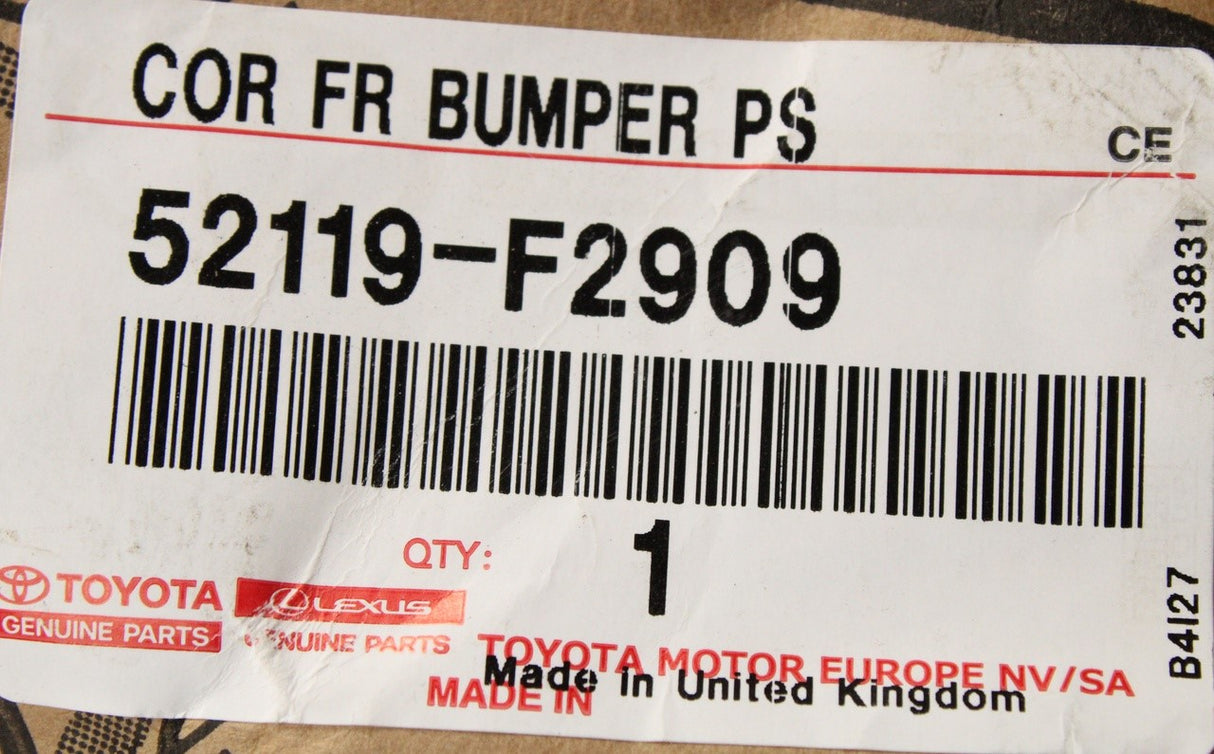 Toyota Corolla 2019-on bumper (front) 52119-F2909